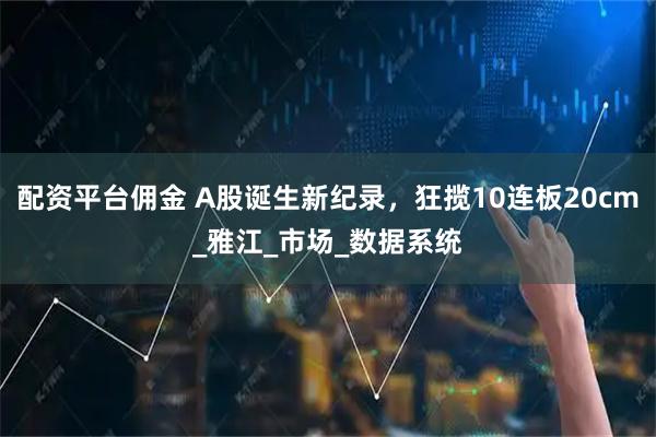 配资平台佣金 A股诞生新纪录，狂揽10连板20cm_雅江_市场_数据系统